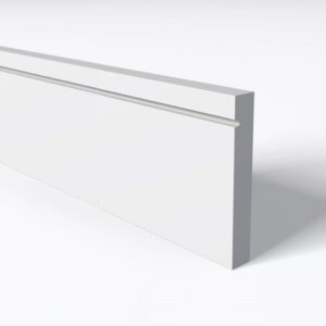 1 Square Groove Skirting Board