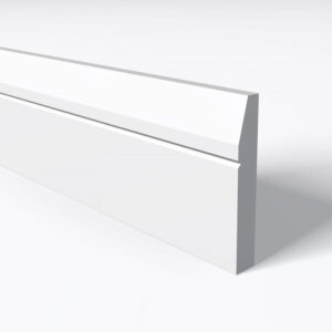 Splay and 1 V Groove Skirting Board