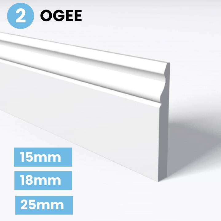 Ogee Skirting Board