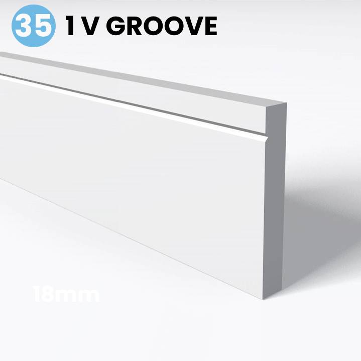 1 V Grove skirting board