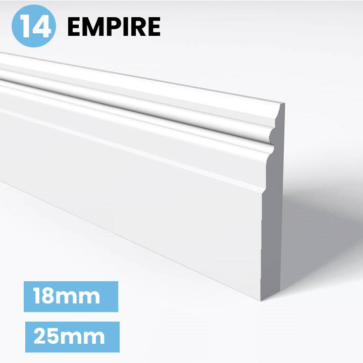 Empire skirting board
