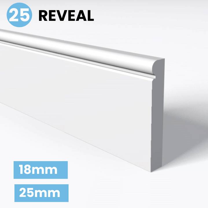 Reveal skirting board