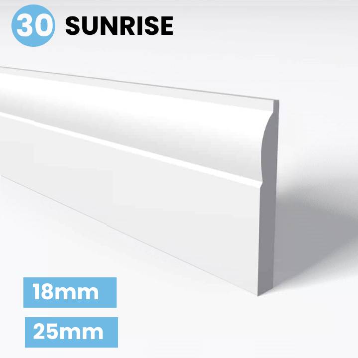 Sunrise skirting board