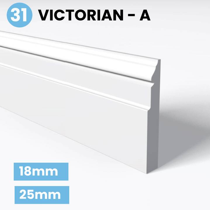 Victorian skirting board
