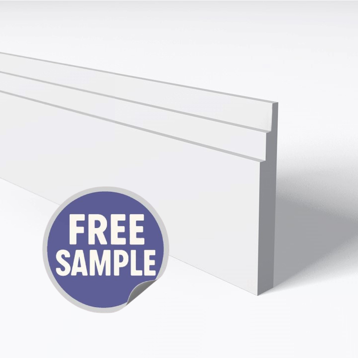 2 Step Skirting Board Sample