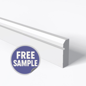 Chamfer 1 Square Groove Architrave Sample