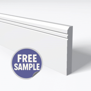 Chamfer 2 Drips Skirting Board Sample