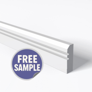 Chamfer 2 Square Groove Architrave Sample