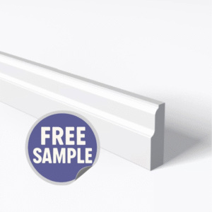 Fluted Lambs Tongue Architrave Sample