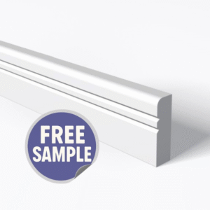 Pencil Round 2 V Groove Architrave Sample