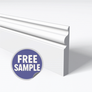 Regency Ogee Skirting Board Sample