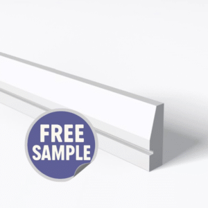 Splay 1 Square Groove Architrave Sample