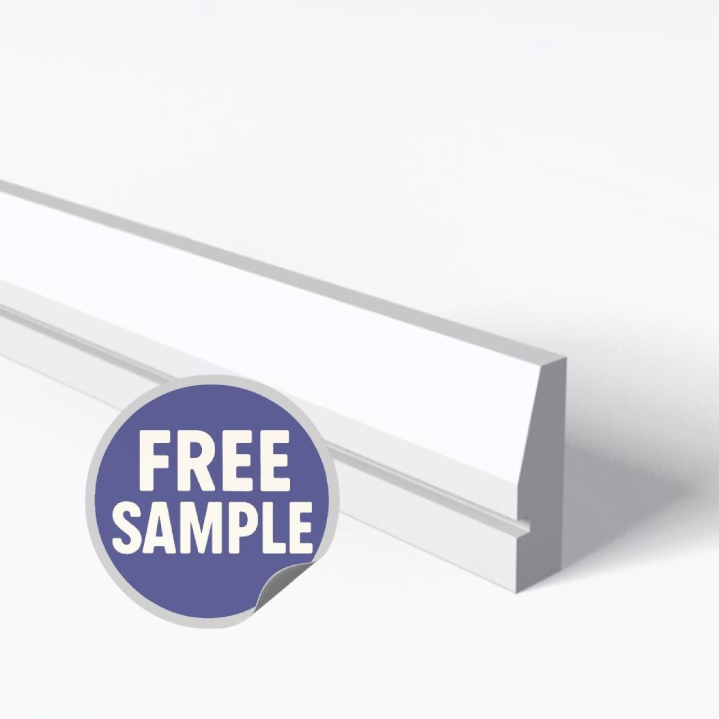 Splay 1 Square Groove Architrave Sample